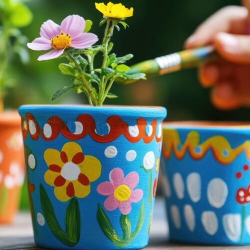 Kids and Crafts: Flowerpot Decorating Workshop